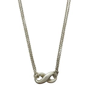 Tiffany Infinity Necklace Silver